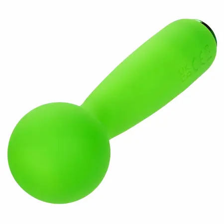 CalExotics Neon Vibes The Bubbly Vibe Mini Massager Green 10 Modes