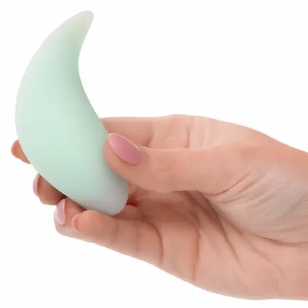 CalExotics Pacifica Bali Curved Silicone Stimulator 10 Functions Aqua
