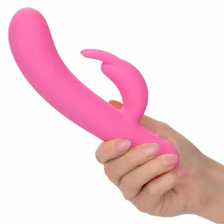 CalExotics First Time Rechargeable Dual-Action Silicone Device Pink 21cm