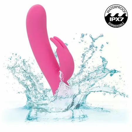 CalExotics First Time Rechargeable Dual-Action Silicone Device Pink 21cm