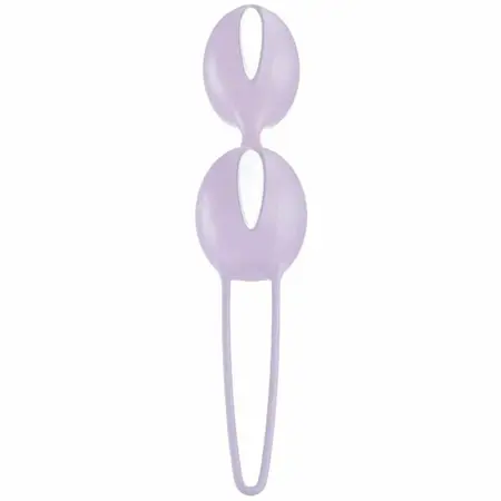 Fun Factory Smartballs Duo Pelvic Floor Training Balls White/Lilac 72g