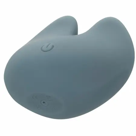 CalExotics Mod Curve Blue - Dual Vibrating Silicone Intimate Device