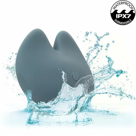 CalExotics Mod Curve Blue - Dual Vibrating Silicone Intimate Device
