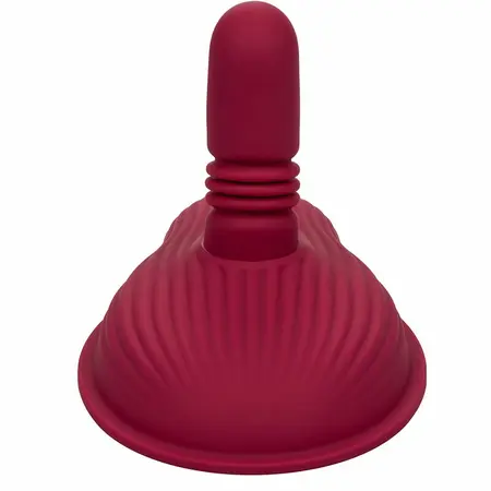 CalExotics Dual Rider Remote-Control Double Motor Massager Red