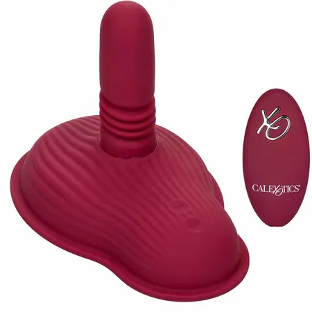 CalExotics Dual Rider Remote-Control Double Motor Massager Red