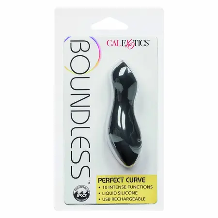 CalExotics Boundless Perfect Curve Vibrating Wellness Massager, Silicone, USB