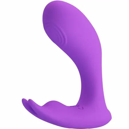 Pretty Love Idabelle Violet Wireless Dual Motor Massager with Remote