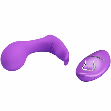 Pretty Love Idabelle Violet Wireless Dual Motor Massager with Remote