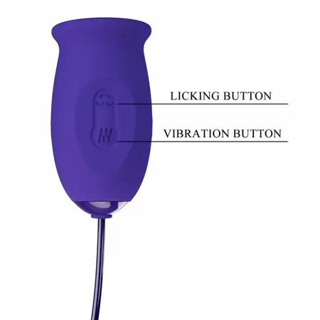 Pretty Love Daisy Youth Violet Wireless Stimulating Egg 12+3 Modes USB