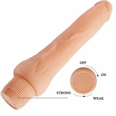 Baile Barbara Vibrating Intimate Device 25 cm Flesh Toned TPR