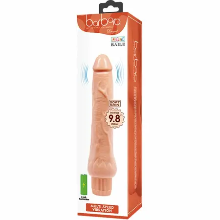 Baile Barbara Vibrating Intimate Device 25 cm Flesh Toned TPR
