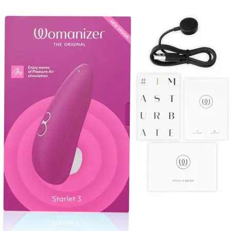 Womanizer Starlet 3 Intimate Air Pulse Device Violet USB IPX7