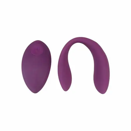 XOCOON Bound Love Couples Vibrator Purple - Remote Control, Ergonomic Design