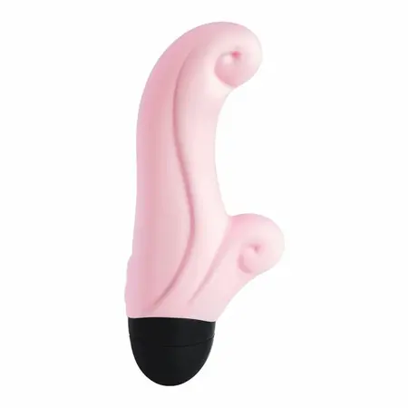 Fun Factory Ocean Pink - Compact Dual-Action Vibrating System, Waterproof