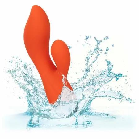 CalExotics Stella Dual Teaser Orange - Dual Motor Silicone Intimate Device
