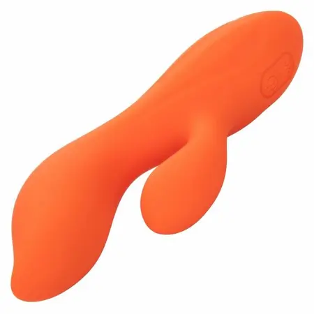 CalExotics Stella Dual Teaser Orange - Dual Motor Silicone Intimate Device