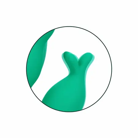 CalExotics Sonoma Satisfier Green Multi-Function Intimate Device Silicone