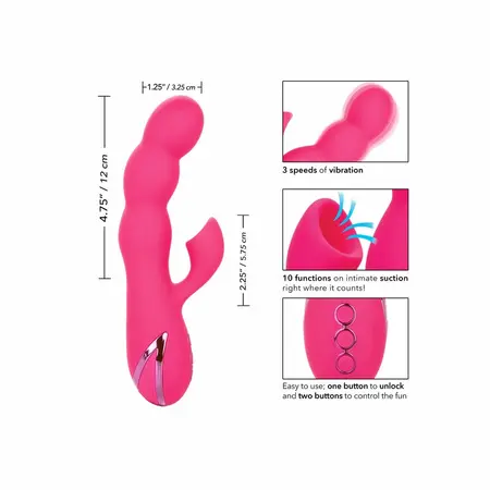 CalExotics California Dreaming Oceanside Rechargeable Intimate Device 12cm