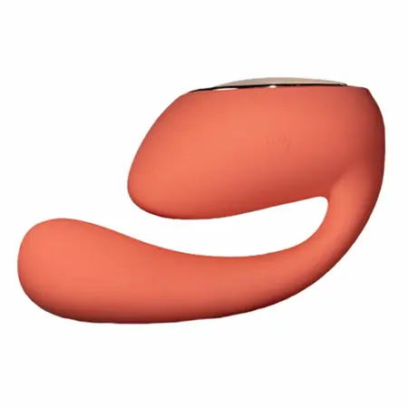 LELO IDA Wave Coral Dual-Motor App-Controlled Couples Massager 93mm