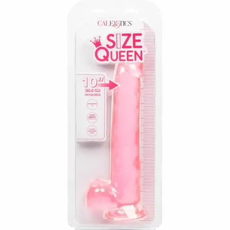 CalExotics Size Queen Intimate Accessory Pink 25.5 cm Flexible TPR