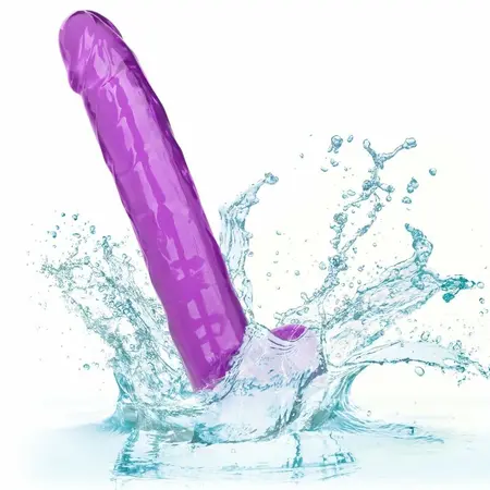 CalExotics Size Queen Intimate Machine Purple 25.5 cm Flexible TPR
