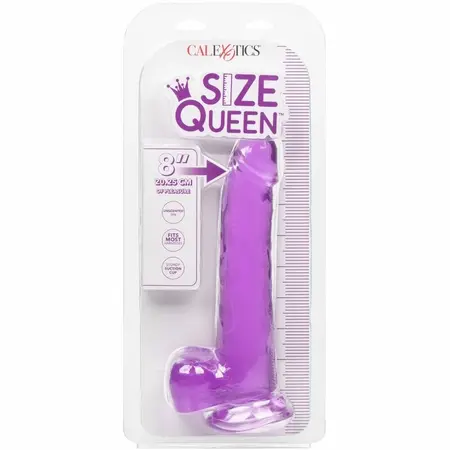 CalExotics Size Queen Intimate Model Purple 20.3cm Flexible TPR