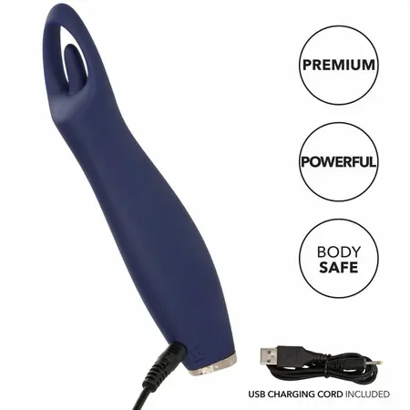 CalExotics Chic Jasmine 10-Speed Flickering Silicone Teaser, Waterproof