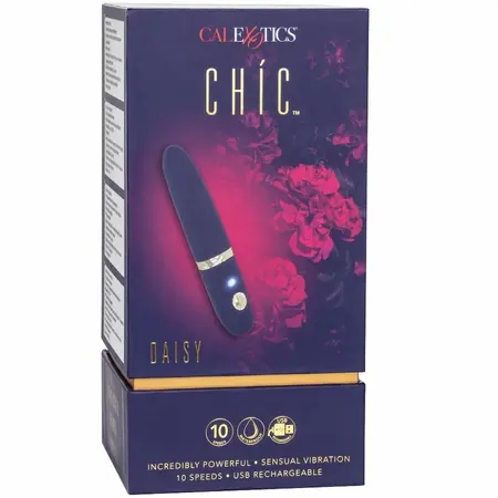 CalExotics Chic Daisy Mini Massager - Compact Waterproof Vibrating Model