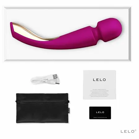 LELO Smart Wand 2 Medium Purple - Premium Cordless Body Massager