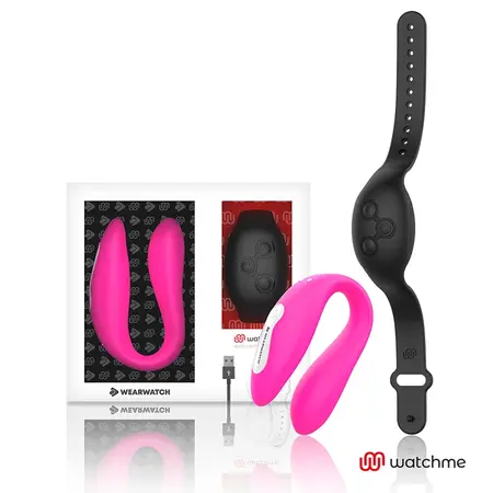WEARWATCH WATCHME Dual Technology Intimate Machine Fuchsia/Black, Remote