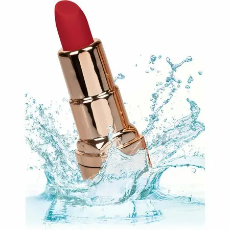 CalExotics Hide & Play Lipstick Red - Rechargeable Compact Device 7.5cm