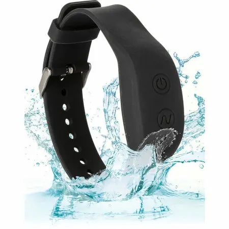 CalExotics Wristband Remote Accessory - Rechargeable, 12 Modes, Black