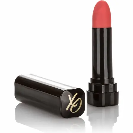 CalExotics Hide & Play Lipstick Intimate Vibration Device Red 8 Modes