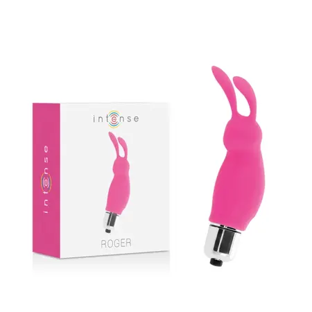 Intense Roger Rabbit Rosa Compact Silicone Stimulator 9cm Pink