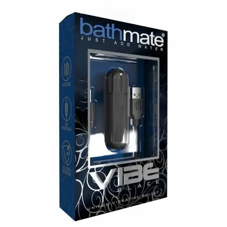 Vibe акумулаторен мини вибратор, черен, 8 см