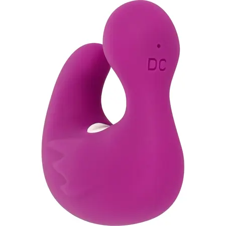 Coverme DUCKYMANIA Rechargeable Silicone Massage Thimble, Purple