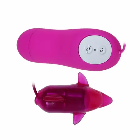 Cute Secret Dolphin вибратор делфин, лилав, 12 режима