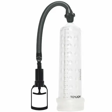 TOYJOY Power Massage Pump Transparent Cylinder Measurement System 23cm