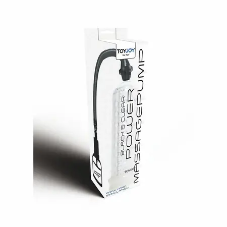 TOYJOY Power Massage Pump Transparent Cylinder Measurement System 23cm