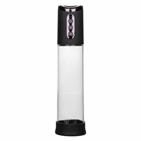 CalExotics Peak 4-Speed Rechargeable Intimate Enhancement Pump Black