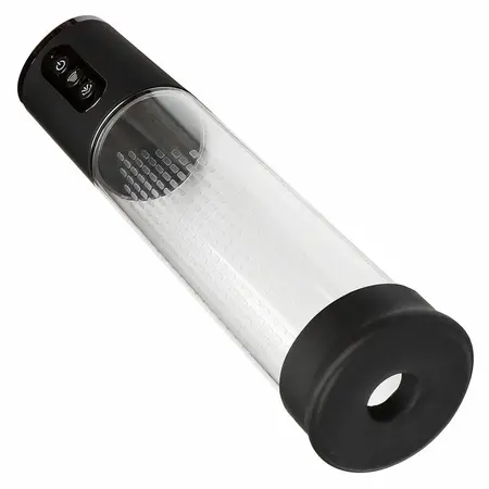 CalExotics Peak 4-Speed Rechargeable Intimate Enhancement Pump Black