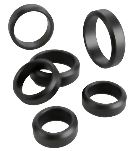 You2Toys Cock&Ball Kit Strong&Stretchy Silicone Ring Set 6 pcs