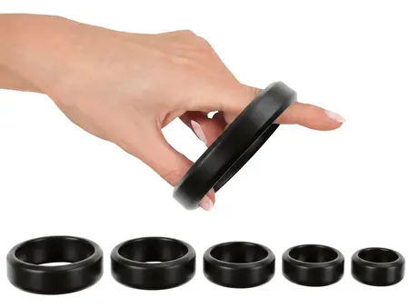 You2Toys Cock&Ball Kit Strong&Stretchy Silicone Ring Set 6 pcs