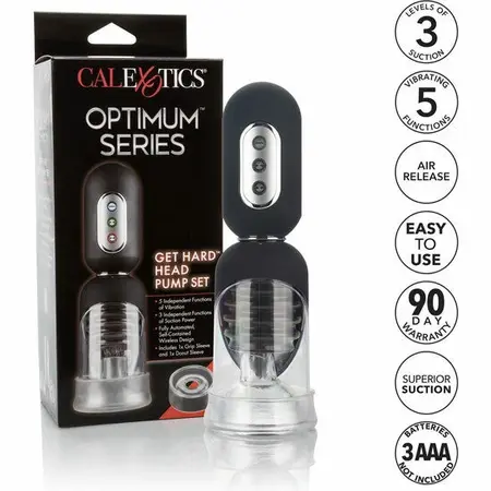 CalExotics Get Hard Automatic Pump Set with Vibration, 13.25 cm