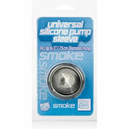 CalExotics Universal Silicone Pump Sleeve Black 8cm Compatible Accessory