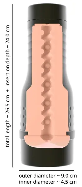 Rebel V-Stroker Cindy Model - Compact Discreet Intimate Device 26.5cm