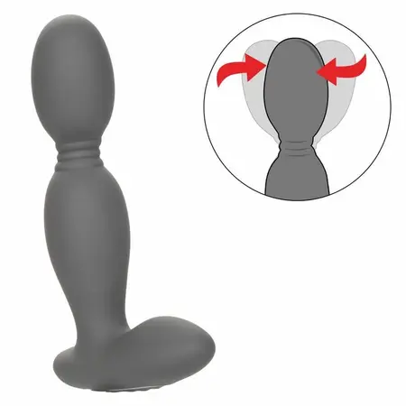 CalExotics Eclipse Rotator Probe Silicone Intimate Massager USB Rechargeable