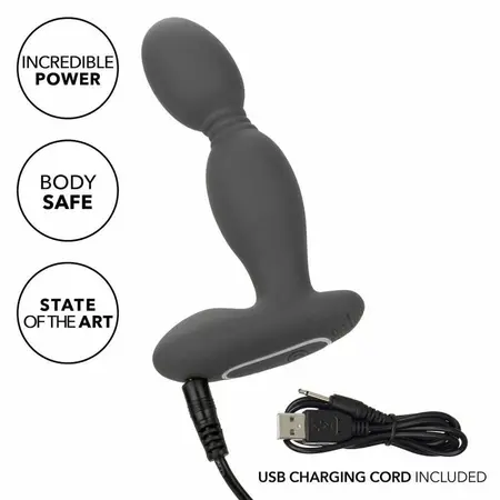 CalExotics Eclipse Rotator Probe Silicone Intimate Massager USB Rechargeable