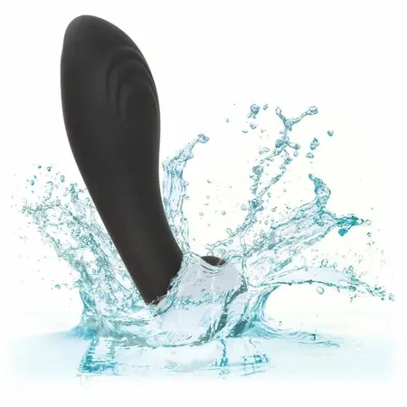 CalExotics Eclipse Flex Probe Liquid Silicone Intimate Device, Black