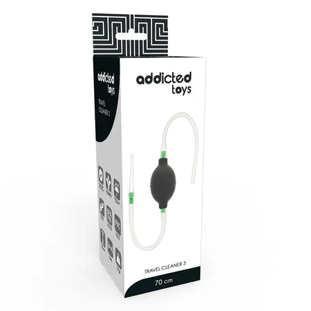 ADDICTED TOYS Black Intimate Hygiene Set Compact Travel Size TPR